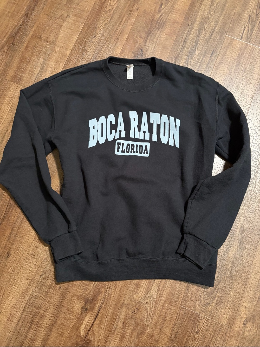 Vintage Style Boca Raton Florida Crewneck Sweatshirt - Size M